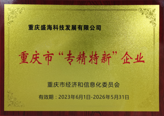 重慶市專精特新企業(yè)